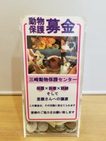 三崎動物保護センター　動物保護募金　ご報告とお礼